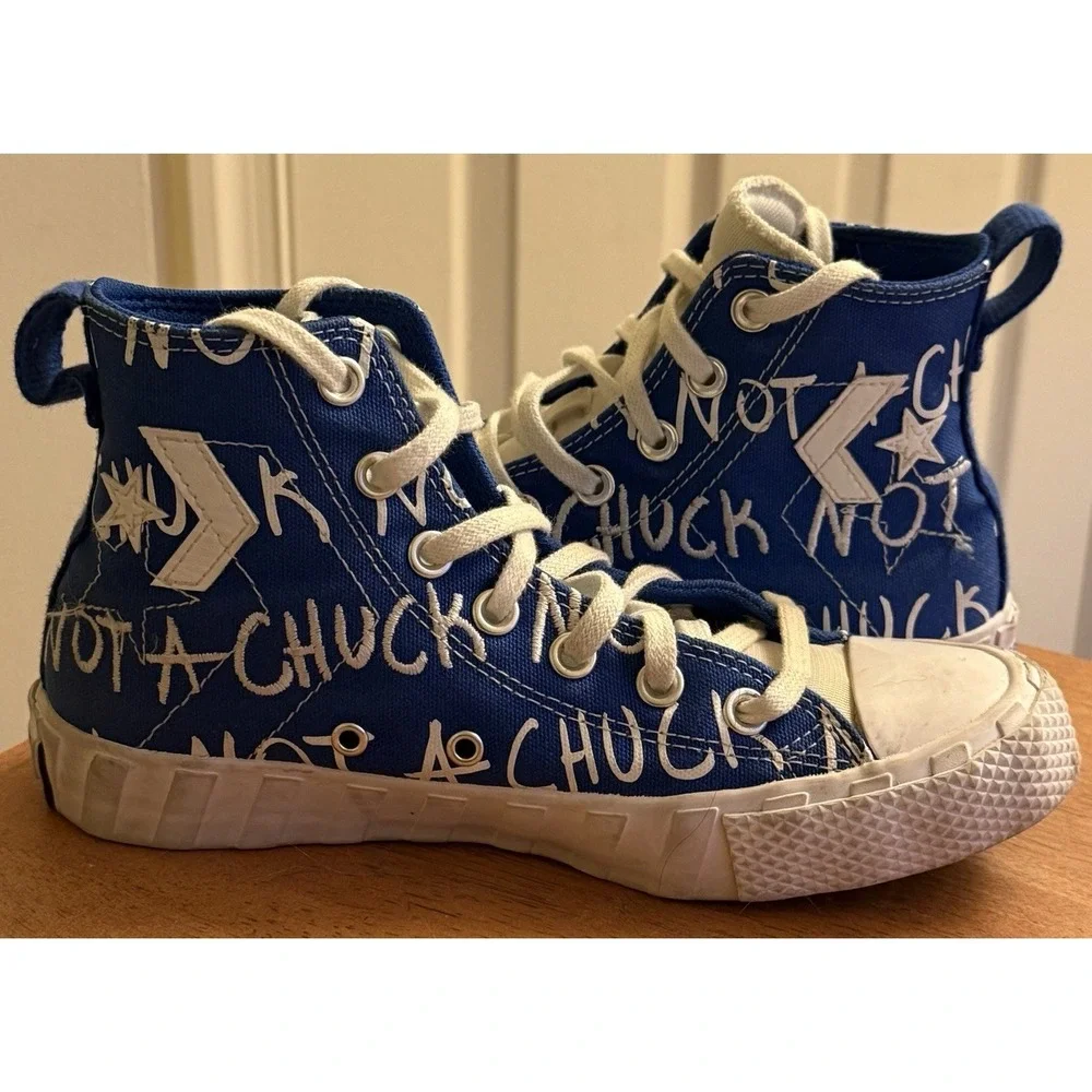 Converse All Star Not A Chuck UNTITL3D High Top Blue Size Men's 4‎  Woman's 5.5